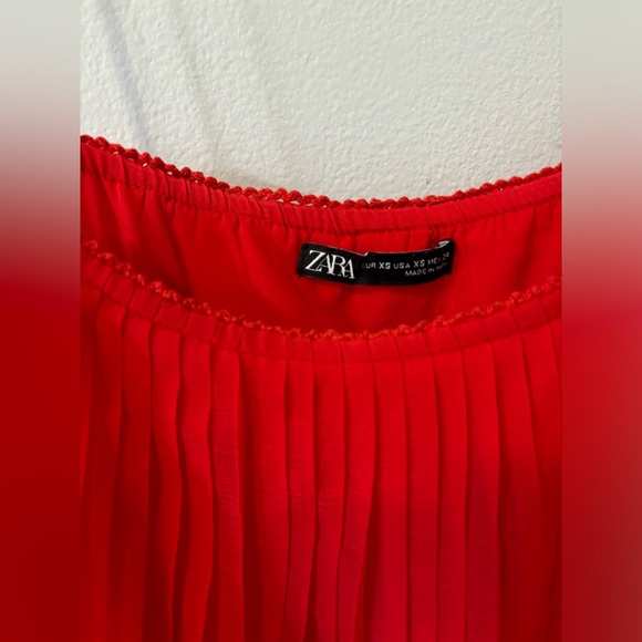 Zara Red Mini Dress - Picture 2 of 3